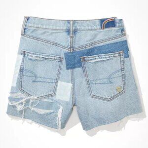 American Eagle Pride Denim Highest Waist '90s Boyfriend Short
